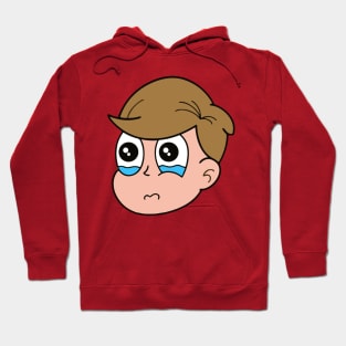 Cute Sad boy Hoodie